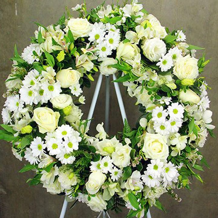 Fehér görög koszorú