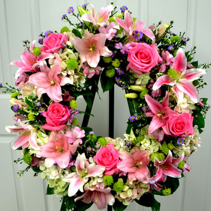 Rózsaszín görög koszorú