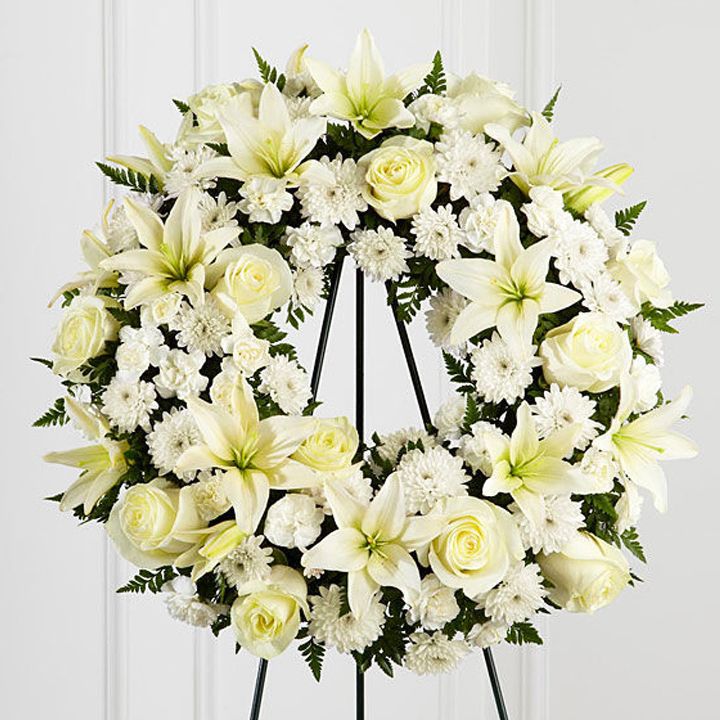 Fehér görög koszorú